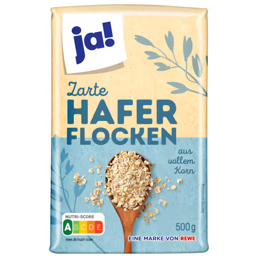 Organic Jumbo Whole Rolled Oats Ja! 500g