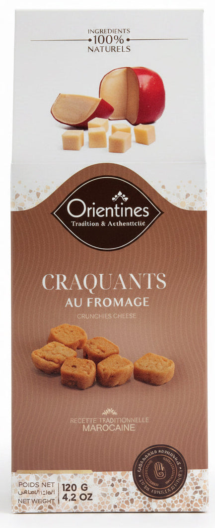 Orientines Crunchy Cheese Crackers 120G