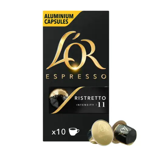 10 L'OR Ristretto Intensity 11 Nespresso Compatible Capsules