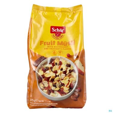 Fruit Muesli Sans Gluten Schär 375g