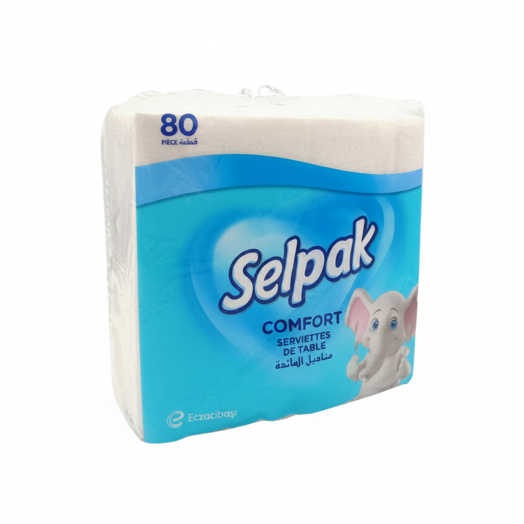 80 Selpak Napkins 30x30cm