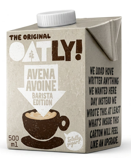 Boisson à l’Avoine Barista OATLY 500Ml