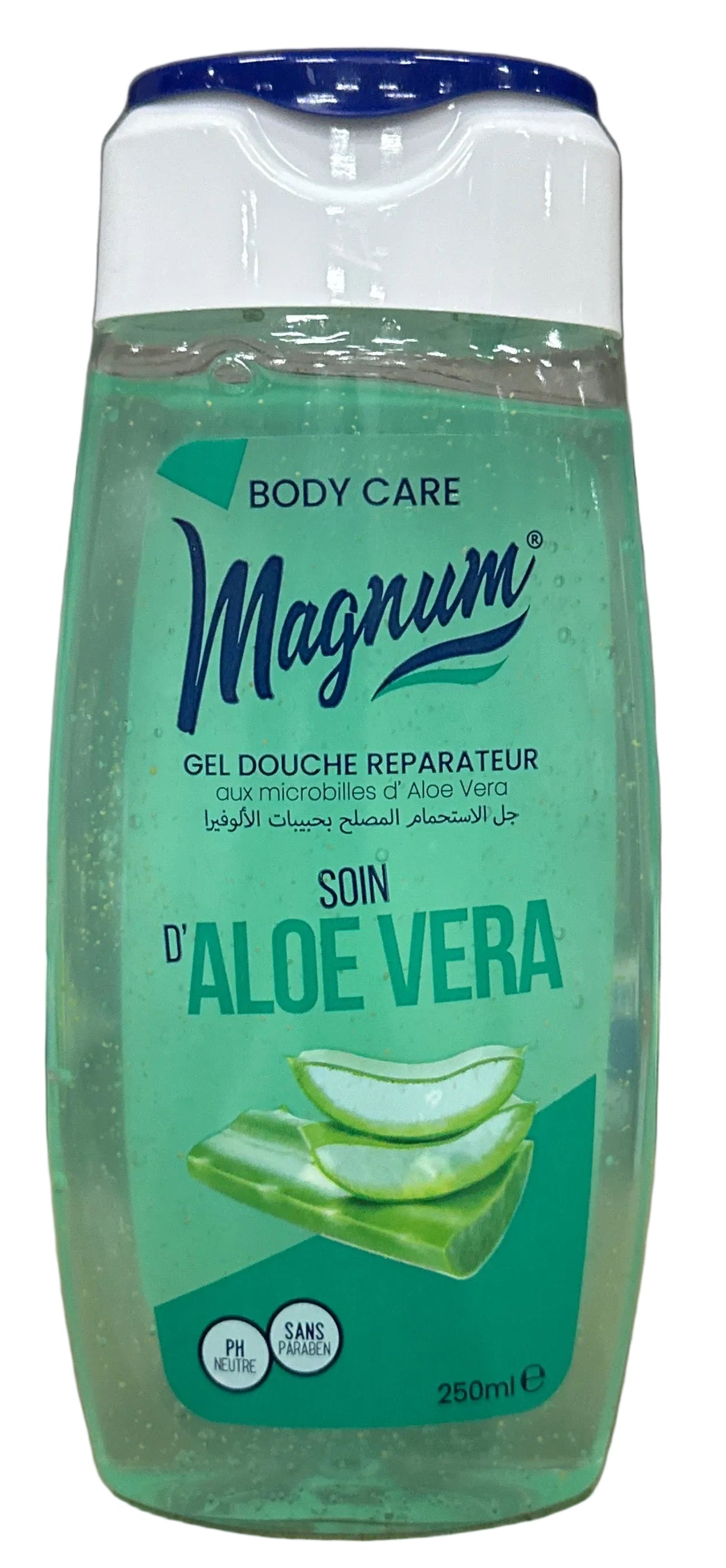 Repairing Exfoliating Shower Gel Aloe Vera Magnum 250 ml
