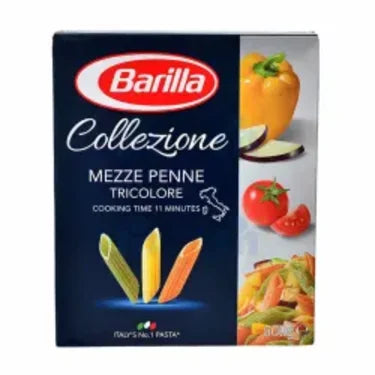 Mezze Penne Tricolore Barilla   500 g