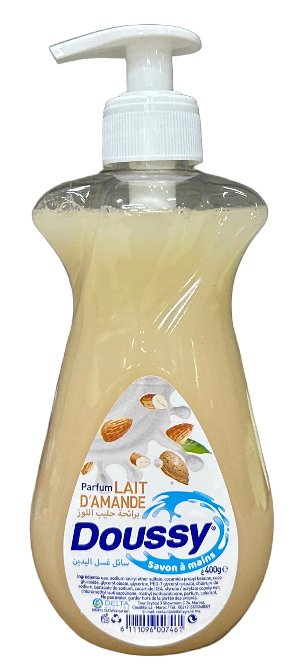 Doussy Sweet Almond Scent Liquid Hand Soap 400g
