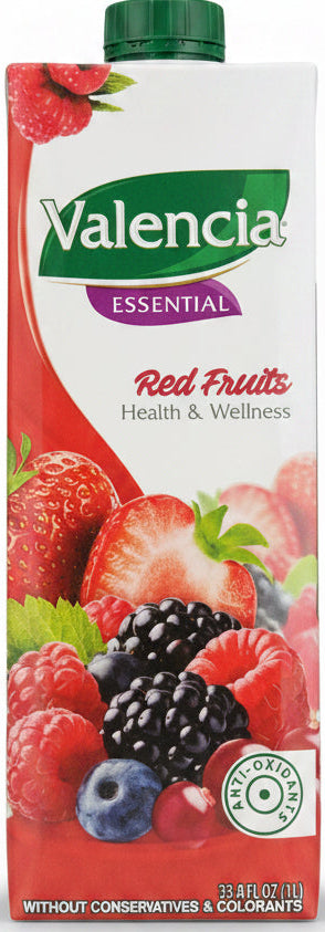 Essential Red Berry Juice Valencia 1L