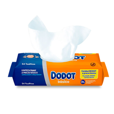 54 Dodot Wet Basic Refill Wipes