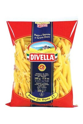 Penne Ziti Rigate Divella  500g