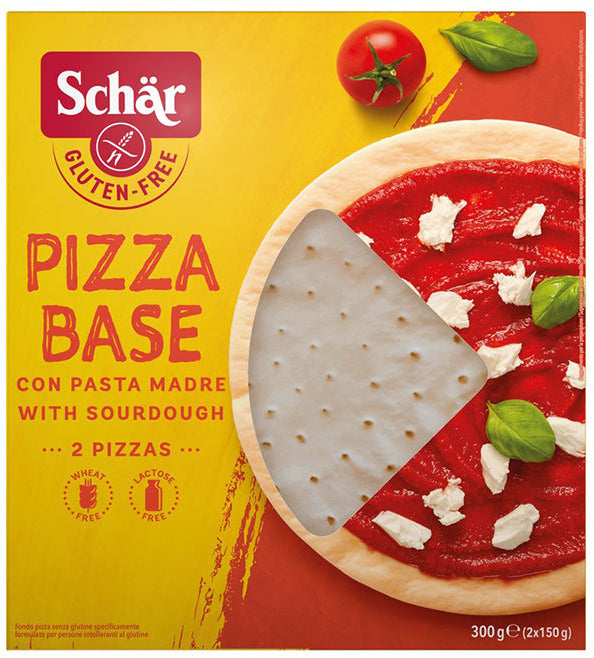 2 Schär Gluten-Free Pizza Bases 2x150g