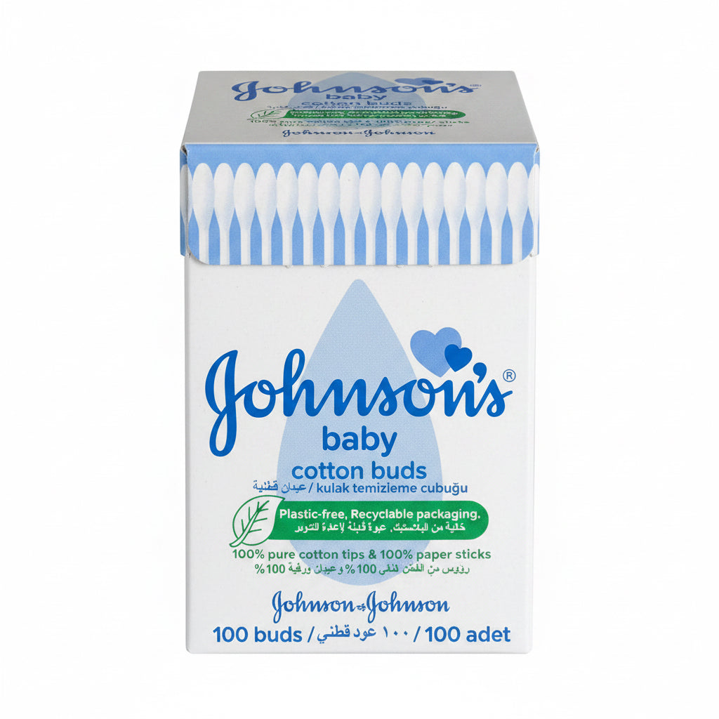 Johnson's Pure Cotton Buds 100 Count