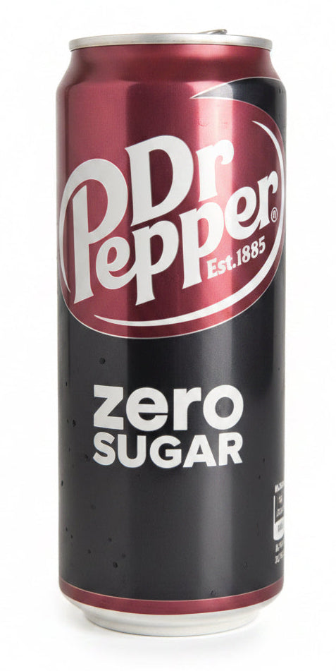 Dr Pepper Zero Sugar Soda 330 ml