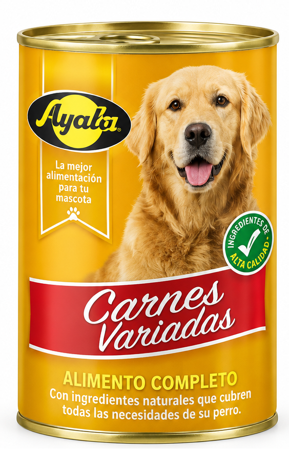 Nourriture pour Chien à la Viande Aliment Humide Ayala 400G