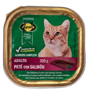 Pâté pour Chat au Saumon Ayala 300G