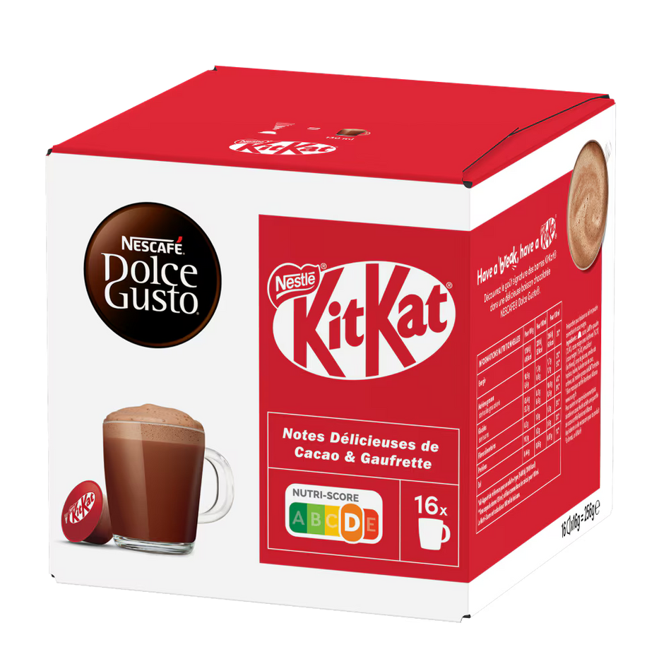 16 Capsules kitKat Dolce Gusto