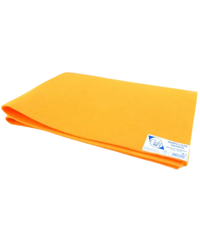 ممسحة شيكينيت برتقالية اللون، 180 غ/م²، 70×50 سم