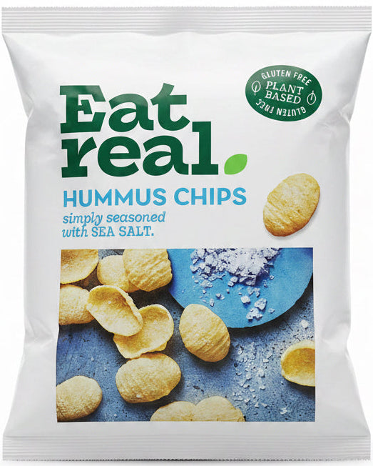 Eat Real Hummus Salted Gluten Free Chips 45G