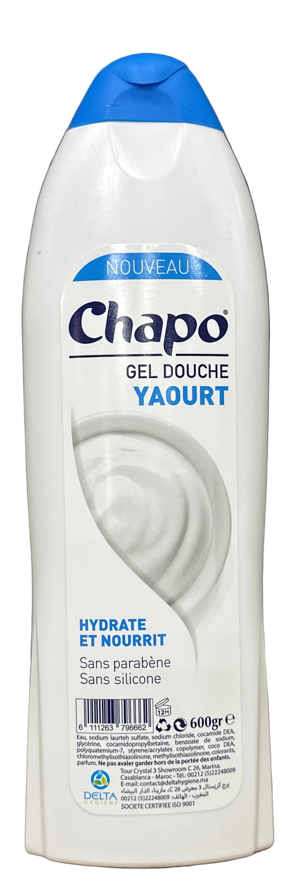 Yoghurt Shower Gel Chapo 600g