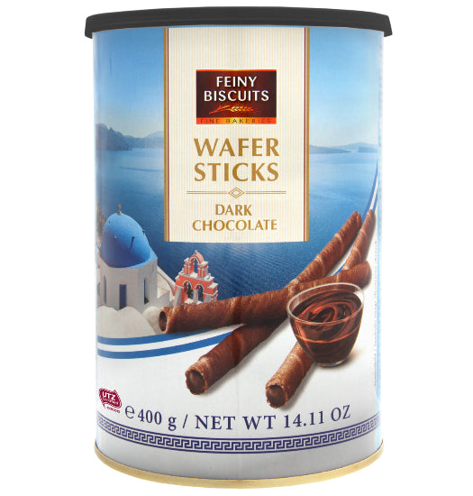 Feiny Biscuits Dark Chocolate Crispy Wafers Rolled Biscuits 400G
