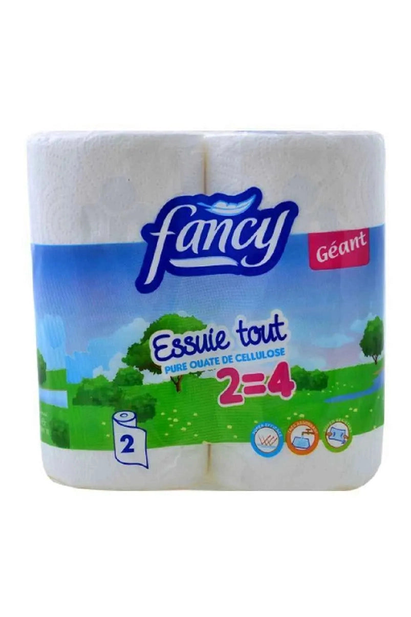 2 Fancy Giant Multi-Surface Paper Towels