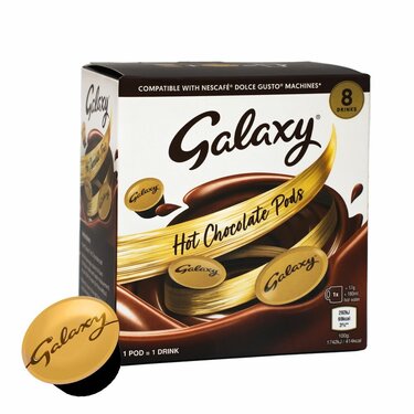 8 Dolce Gusto Galaxy Hot Chocolate Capsules