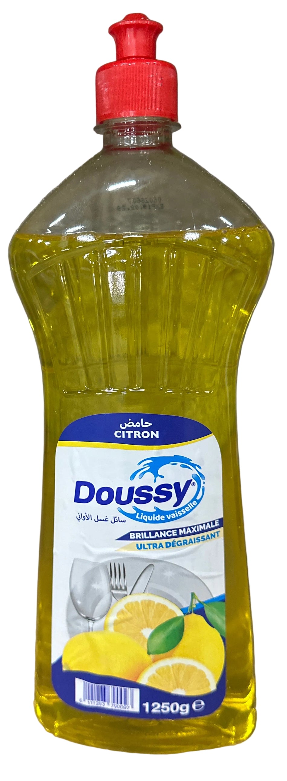 Détergent Lave-Vaisselle Citron ultra dégraissant brillance maximal Doussy 1250g
