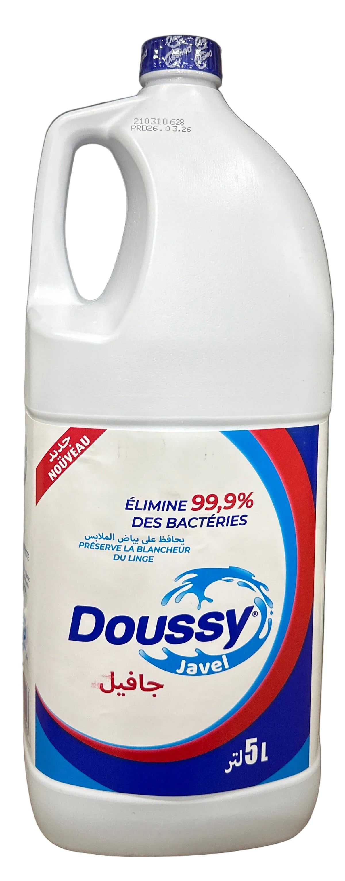Doussy 5L Multi-Purpose Disinfectant Bleach for White Laundry and Surfaces