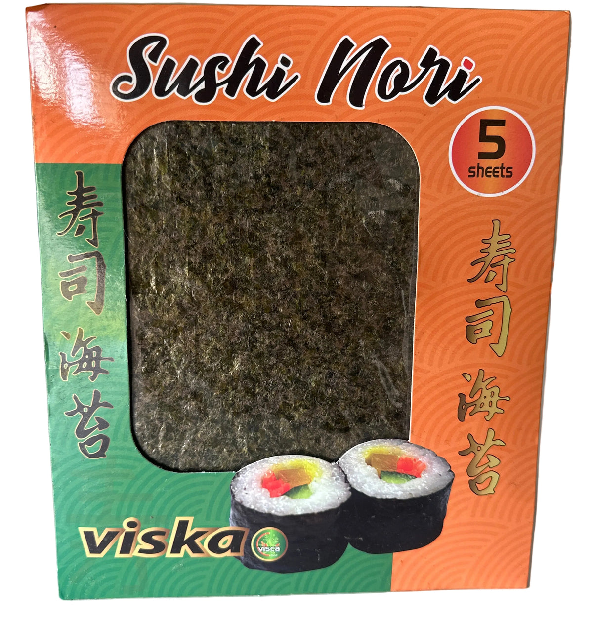 Viska Nori Sheets for Sushi 5 units