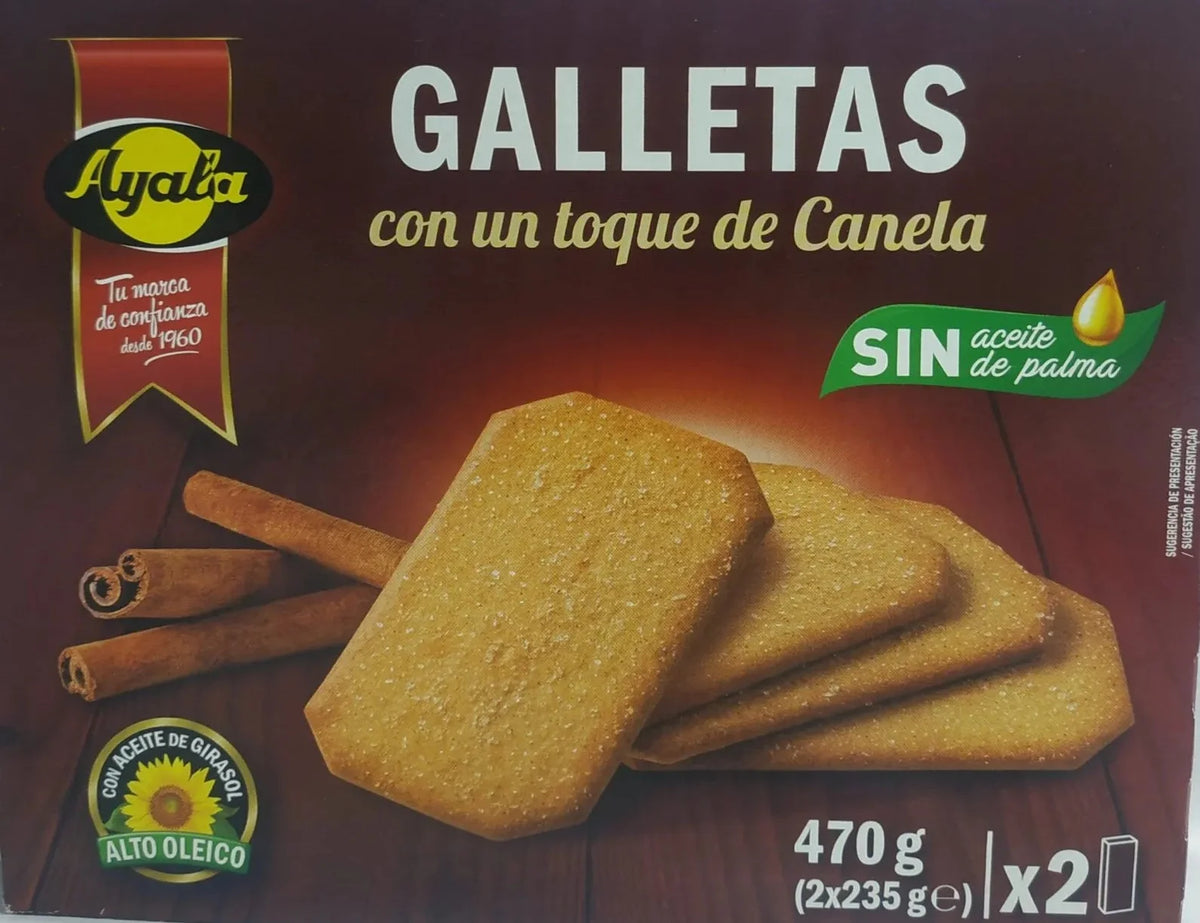 Cinnamon Biscuits Ayala 470g