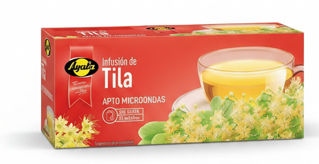 Infusion de Tilleul (Tila) PAQUETE AYALA  25U