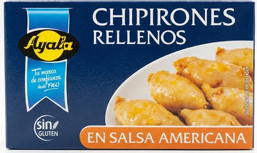 Chipirones Farcis à l’Huile de Tournesol Ayala 72g