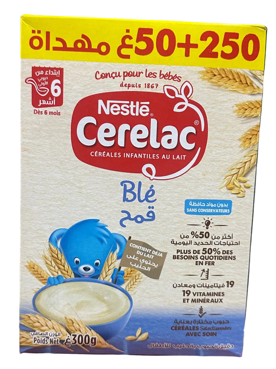 Nestlé Cerelac Wheat 250G + 50g Free