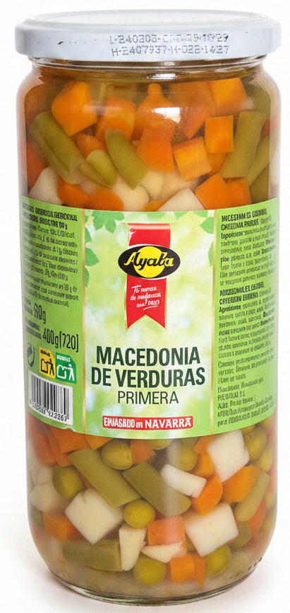 Ready-to-Use Mixed Vegetables Ayala Macedoine Vegetables 660g