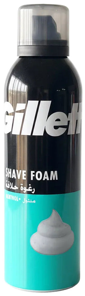 Gillette Menthol Shaving Foam 200ML