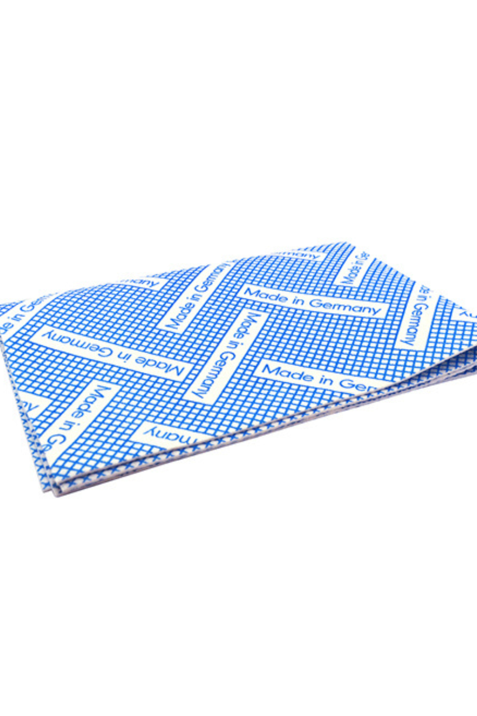 Blue printed mop made in Germany, 100% viscose