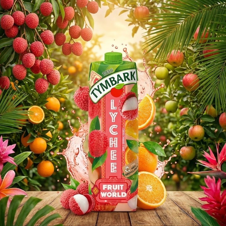 Boisson TYMBARK Lychee 1L