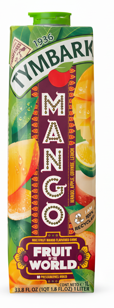 Boisson TYMBARK Mango 1L