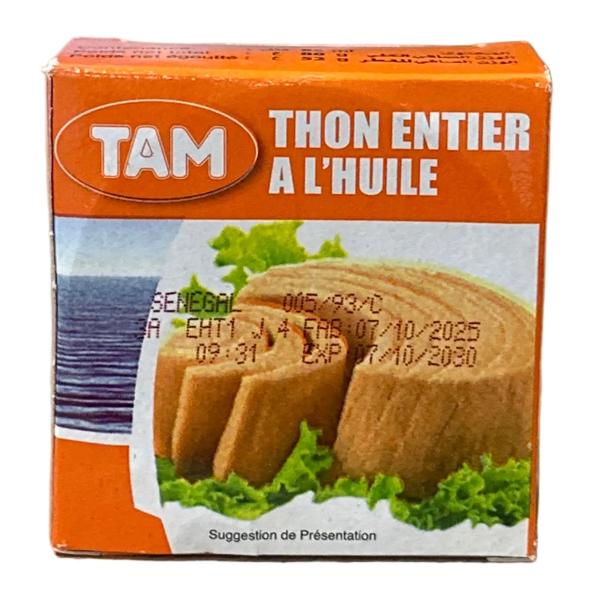 Whole Tuna in Oil Tam 86g