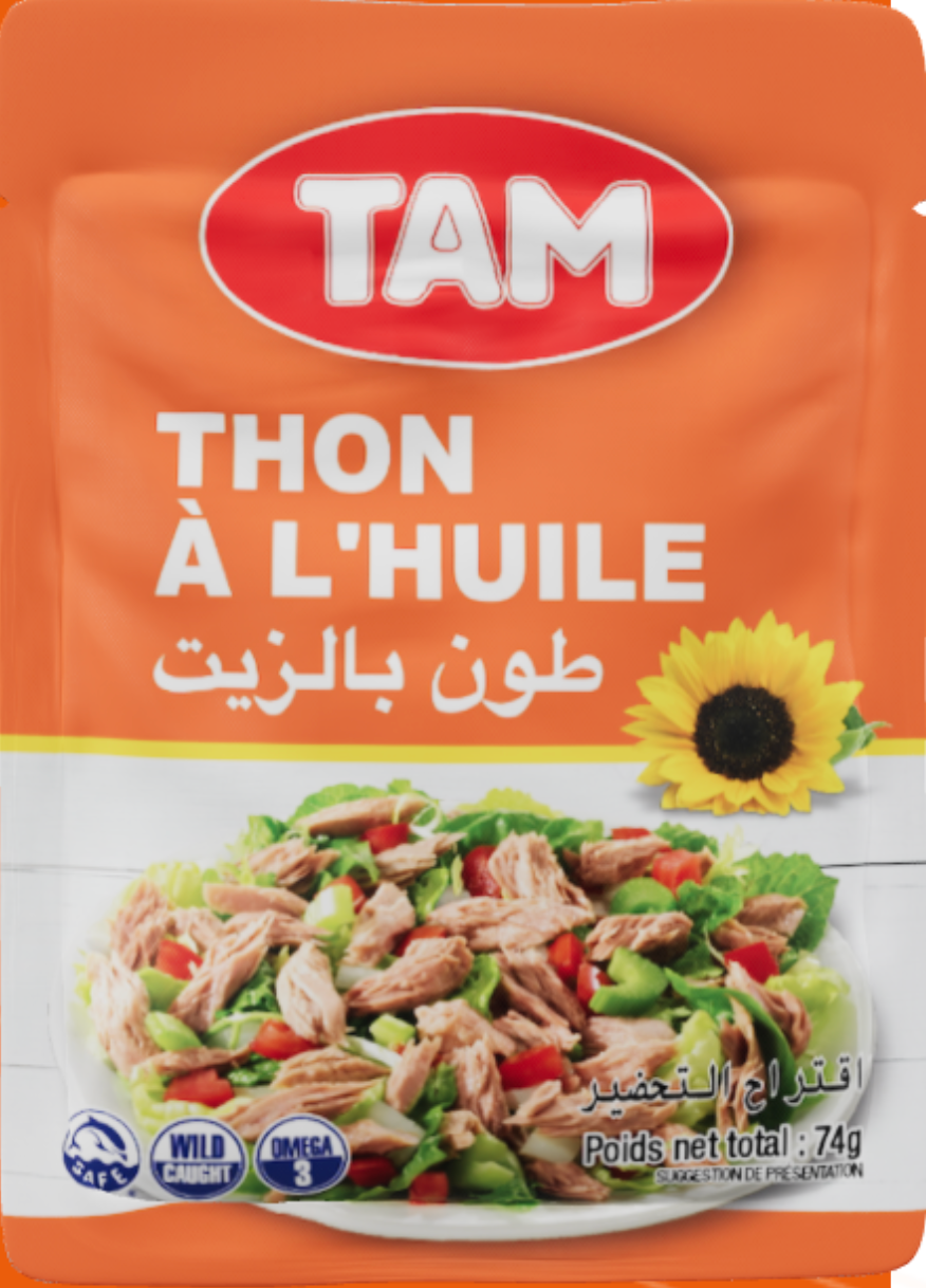 Chunk Tuna in Sunflower Oil Tam 74G