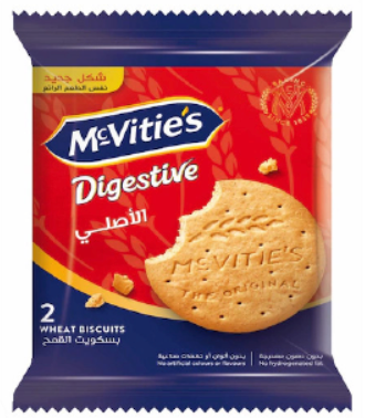 2 McVities Original Digestive Biscuits 33g