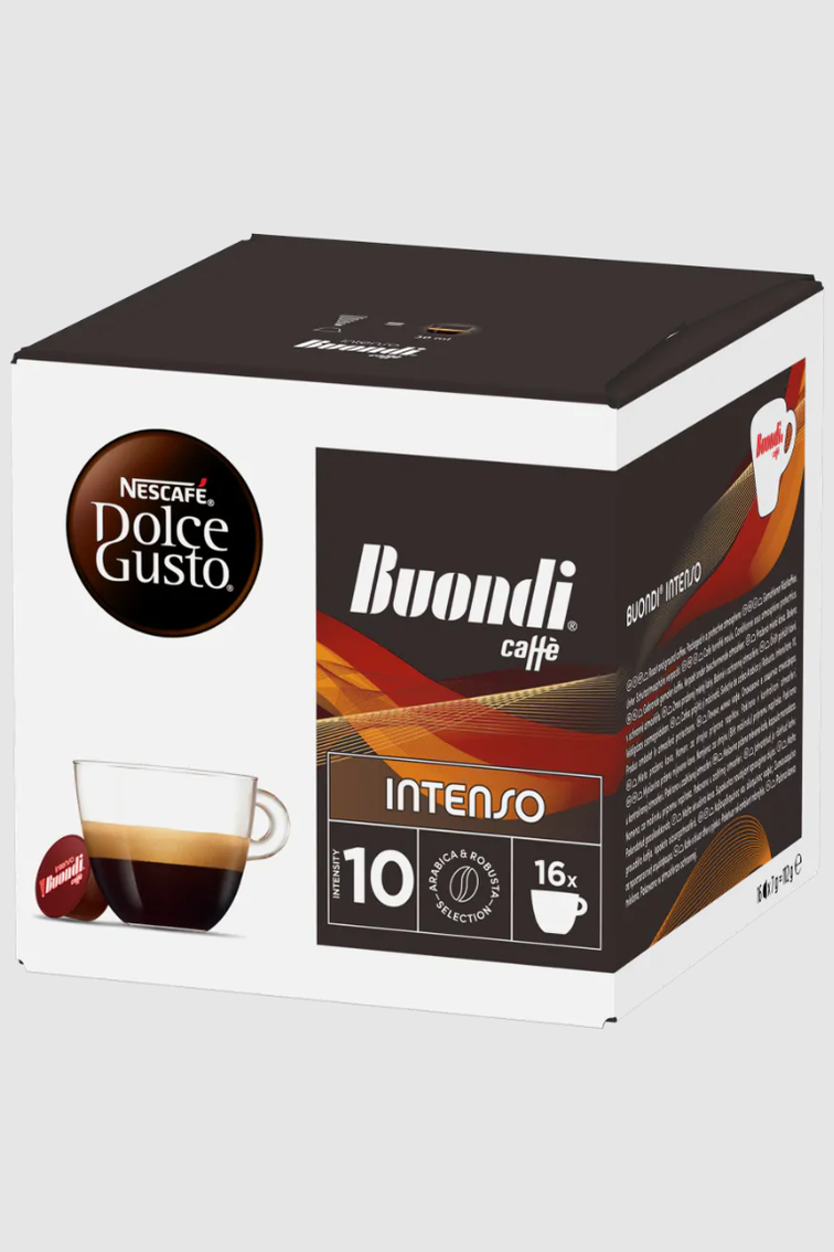 16 Capsules Intenso Buondi Intensité 10 Dolce Gusto