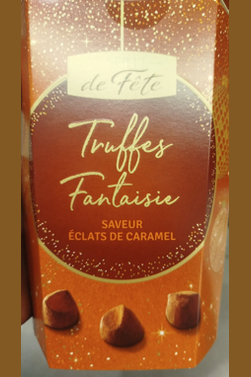 Fancy Truffles, Caramel Shard Flavor, Festive Spirit, 250g
