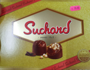 Bonbons de Chocolat  au Lait Suchard 127 g