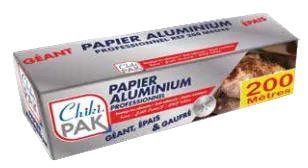 Feuille d’aluminium Chikipak 200 m