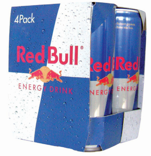 Red Bull energy drink 250ml x 4
