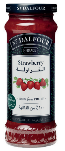 St Dalfour Sugar-Free Strawberry Jam 284g