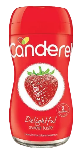 Sucre en poudre flacon Canderel 40G