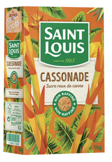 قصب السكر البني سانت لويس 1 كجم