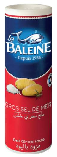 Coarse Sea Salt La Baleine 250g
