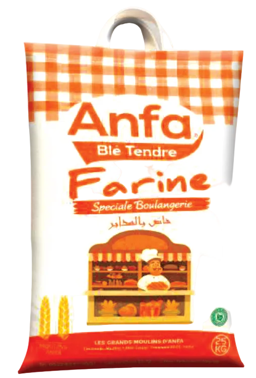 Farine boulangere polypropylène ANFA 25KG