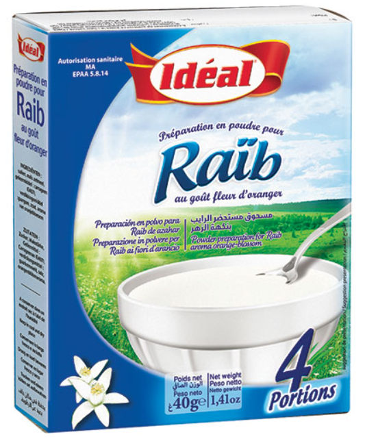 تحضير مسحوق الرايب المثالي 40 غرام